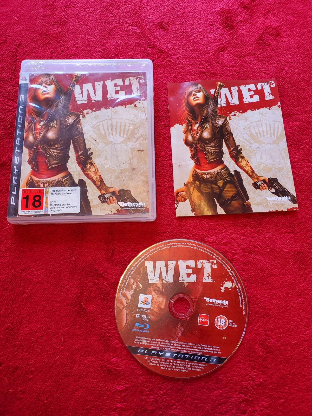 Wet - RARE AS NEW PS3 Game - PlayStation 3, Games, Shooter - Level Up Gaming NZ