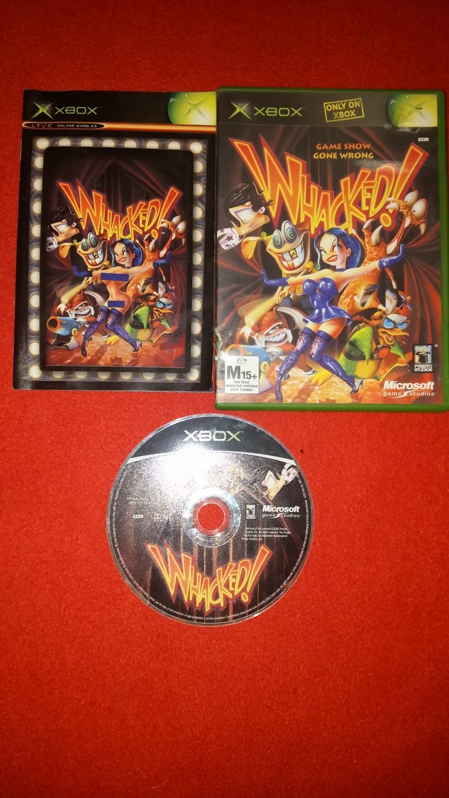 Whacked! - XBOX Game - Xbox, Games, Action and adventure - Level Up Gaming NZ