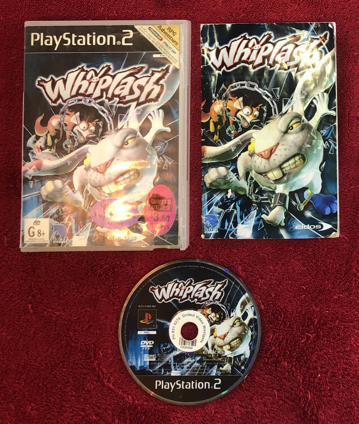 Whiplash - PS2 Game - PlayStation 2, Games, Action and adventure - Level Up Gaming NZ