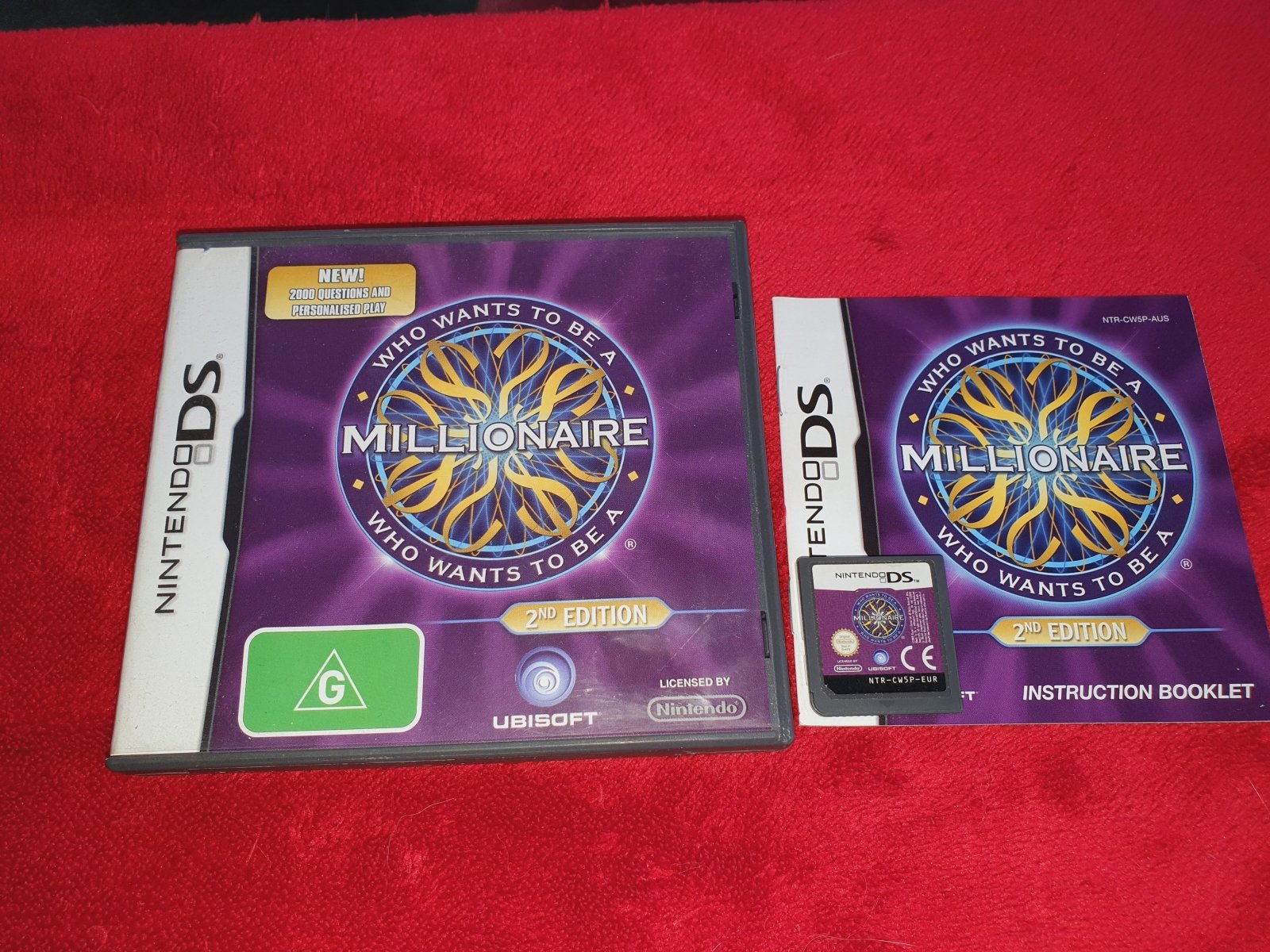 Who Wants to Be a Millionaire - 2nd Edition - NDS Game - Nintendo DS, Games - Level Up Gaming NZ