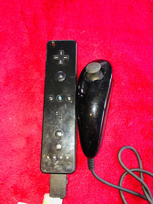 Genuine WiiMote Controller + Nunchuck