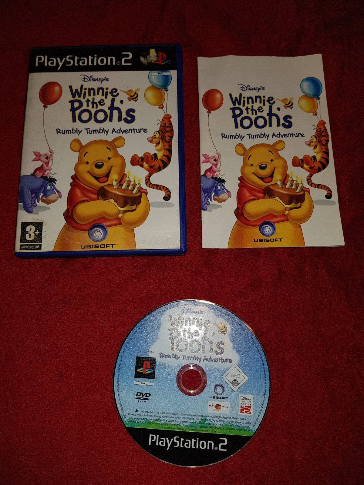 Winnie the Pooh's Rumbly Tumbly Adventure - PS2 Game - PlayStation 2, Games, Kids and educational - Level Up Gaming NZ