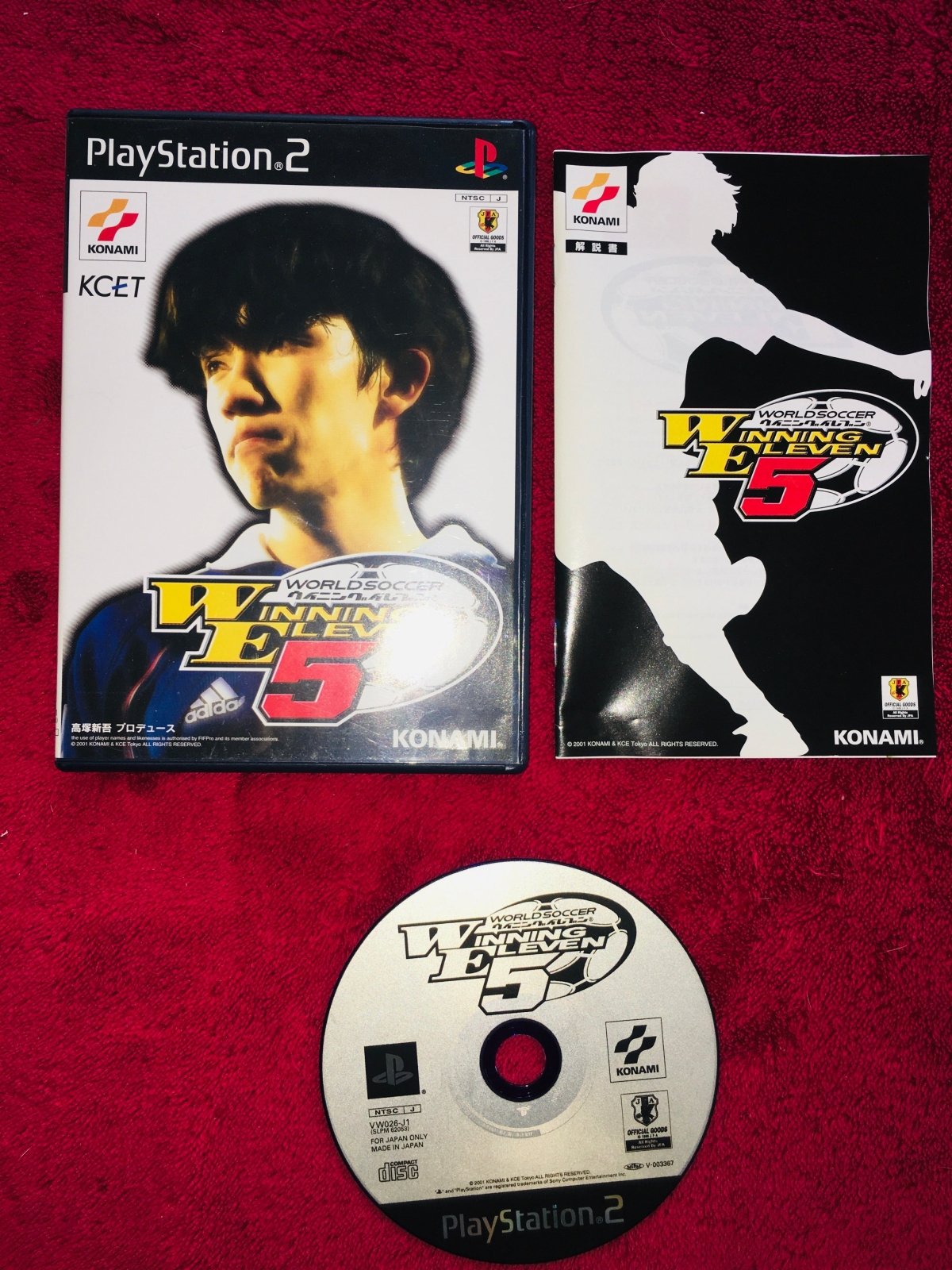 Winning Eleven 5 (Pro Evolution Soccer) - NTSCJ PS2 Game - PlayStation 2, Games, Sports - Level Up Gaming NZ