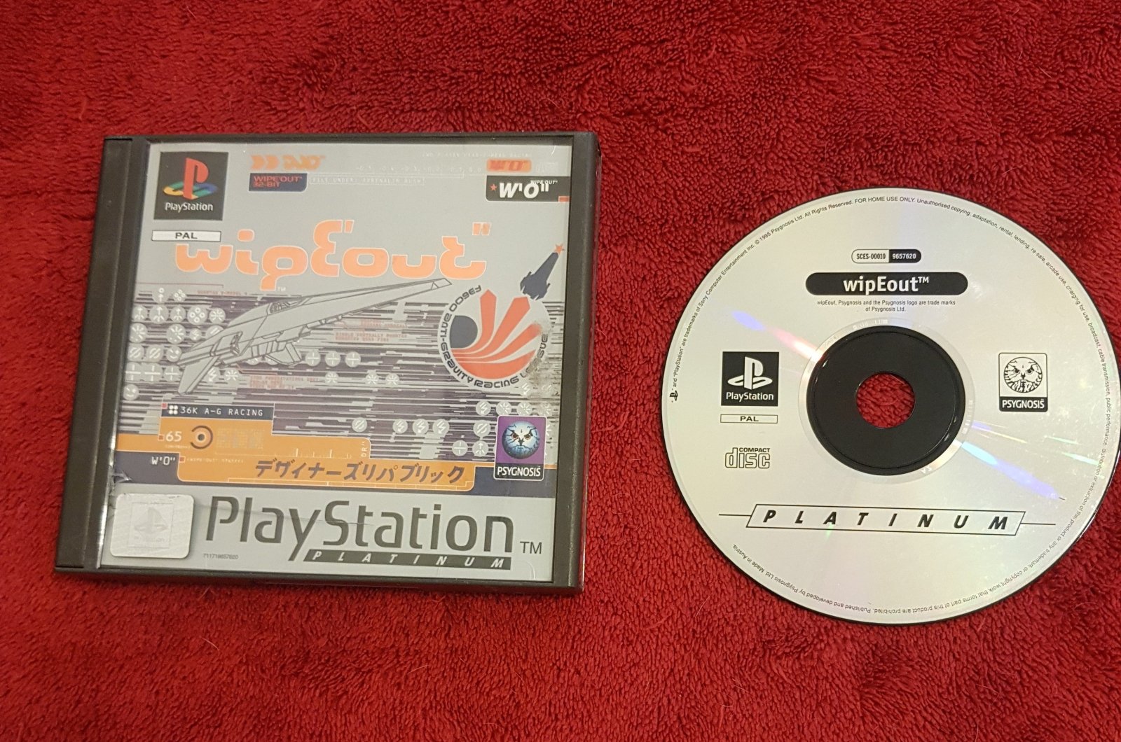 WipEout - PS1 Game - PlayStation, Games, Driving and racing - Level Up Gaming NZ