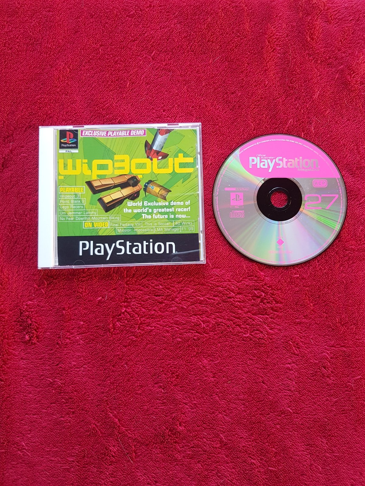 Wipe Out 3 and Other Demos: Playstation Magazine 27 - PS1 Game Demo - PlayStation, Games, Action and adventure - Level Up Gaming NZ
