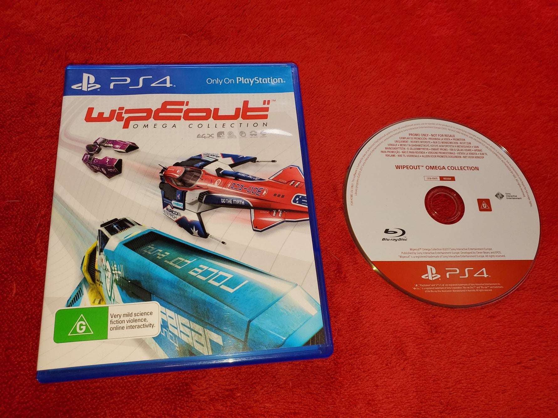 WipEout: Omega Collection - 9/10! PS4 Game - PS4 - PlayStation 4, Games - Level Up Gaming NZ