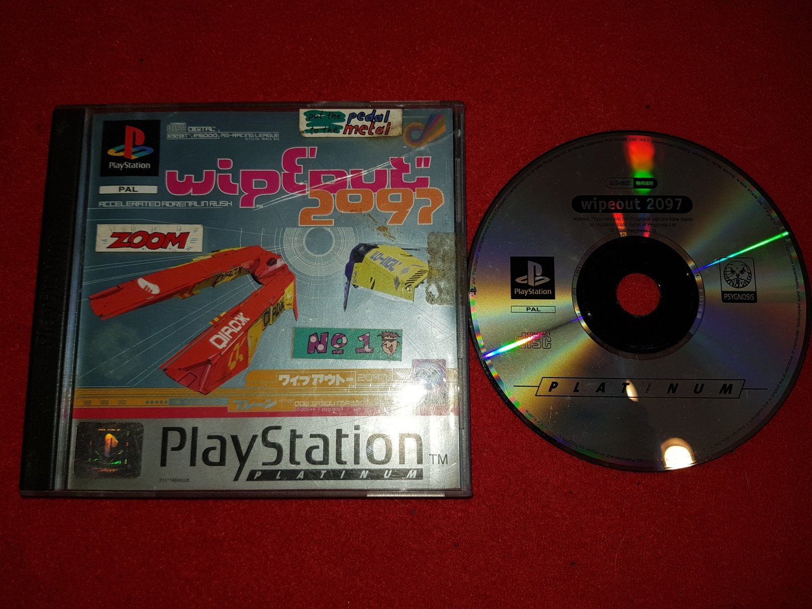 Wipeout 2097 - PS1 Game - PlayStation, Games, Driving and racing - Level Up Gaming NZ