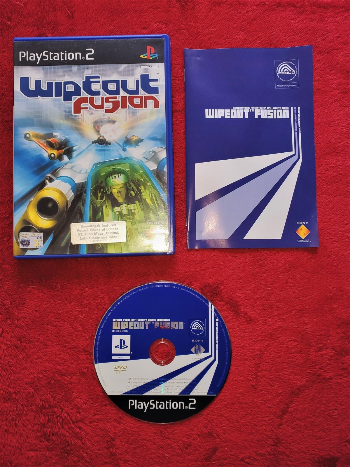 WipEout Fusion - PS2 Game - PlayStation 2, Games, Driving and racing - Level Up Gaming NZ