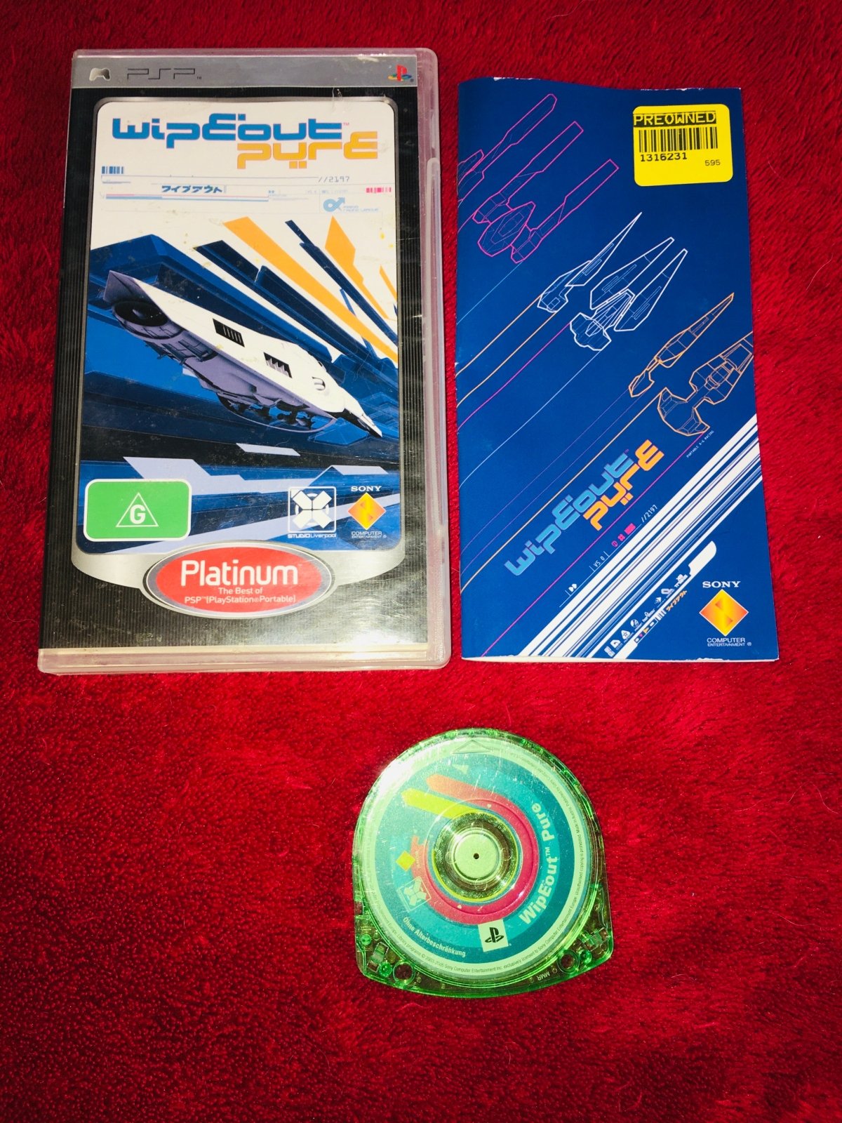WipEout Pure - PSP Game - Play Station Portable (PSP), Games, Driving and Racing - Level Up Gaming NZ