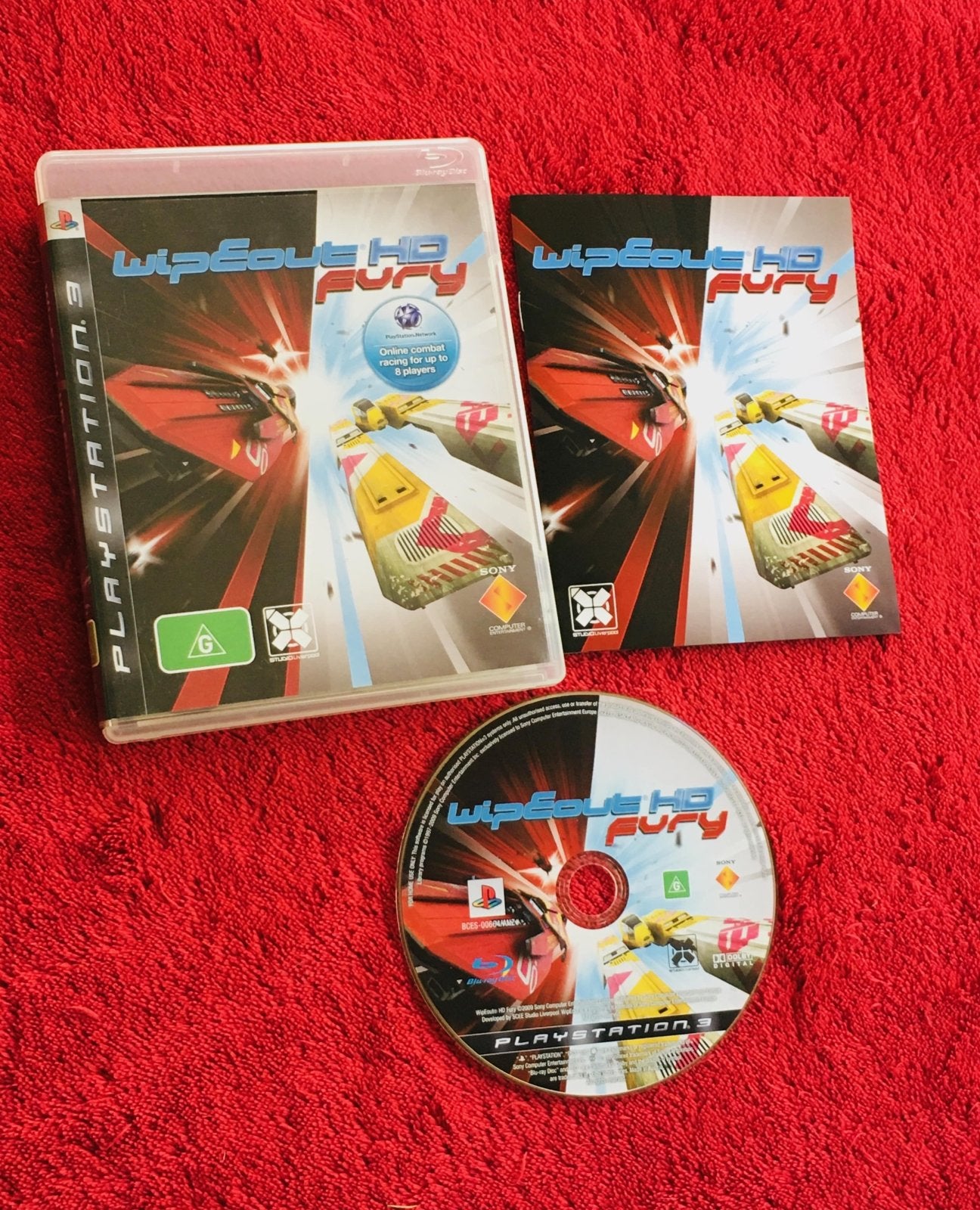 Wipeout HD Fury - RARE PS3 Game - PlayStation 3, Games, Driving and racing - Level Up Gaming NZ