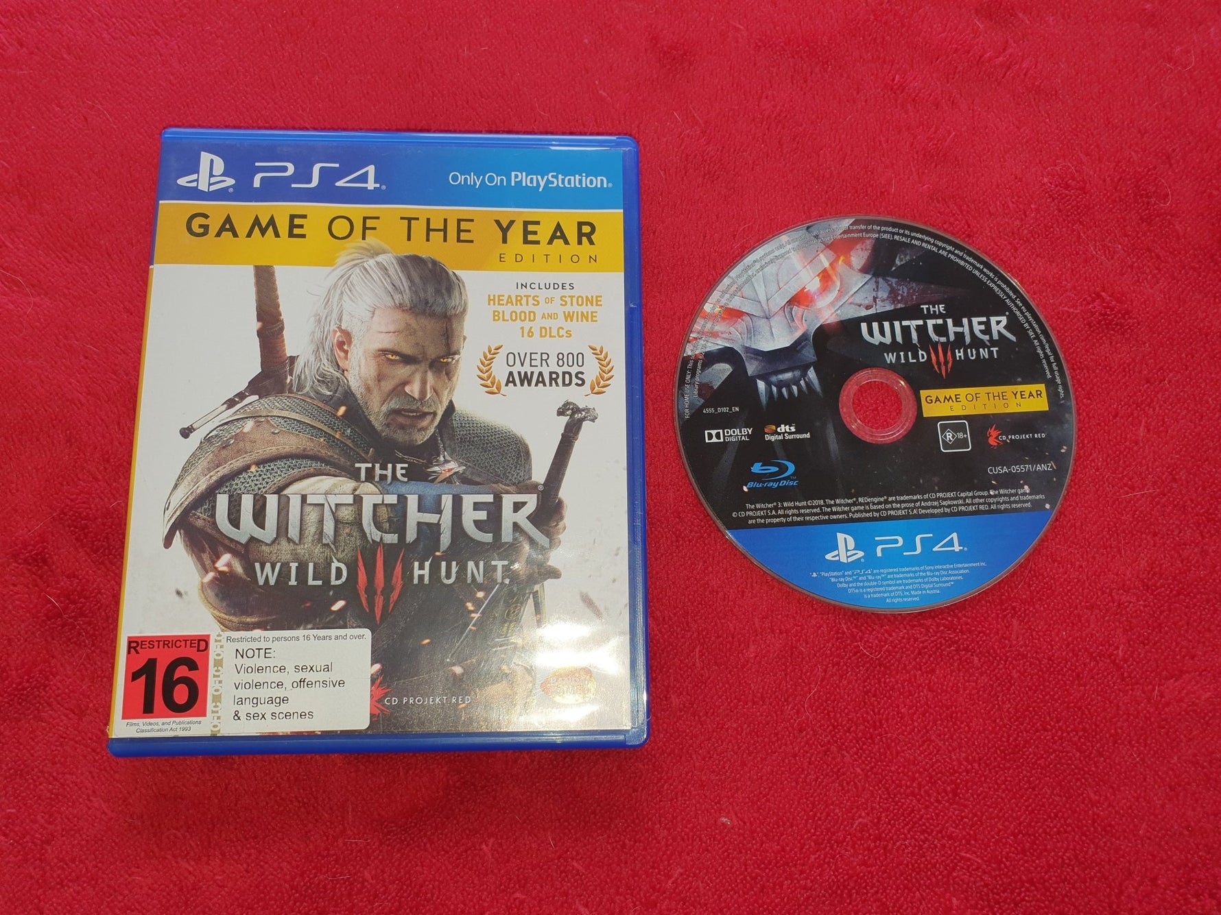 The Witcher 3 Game of The Year Edition - 10/10! PS4 Game - PS4 - PlayStation 4, Games - Level Up Gaming NZ