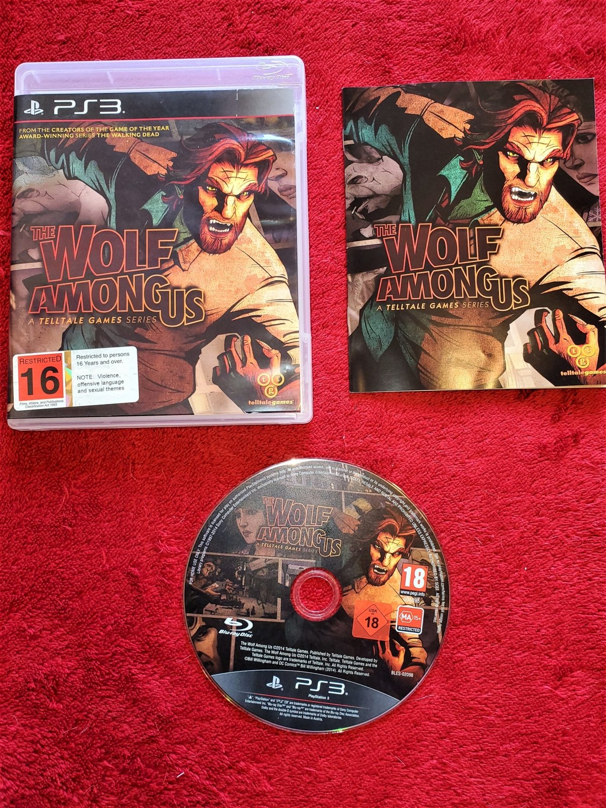 The Wolf Among Us - PS3 Game - PlayStation 3, Games, Action and adventure - Level Up Gaming NZ