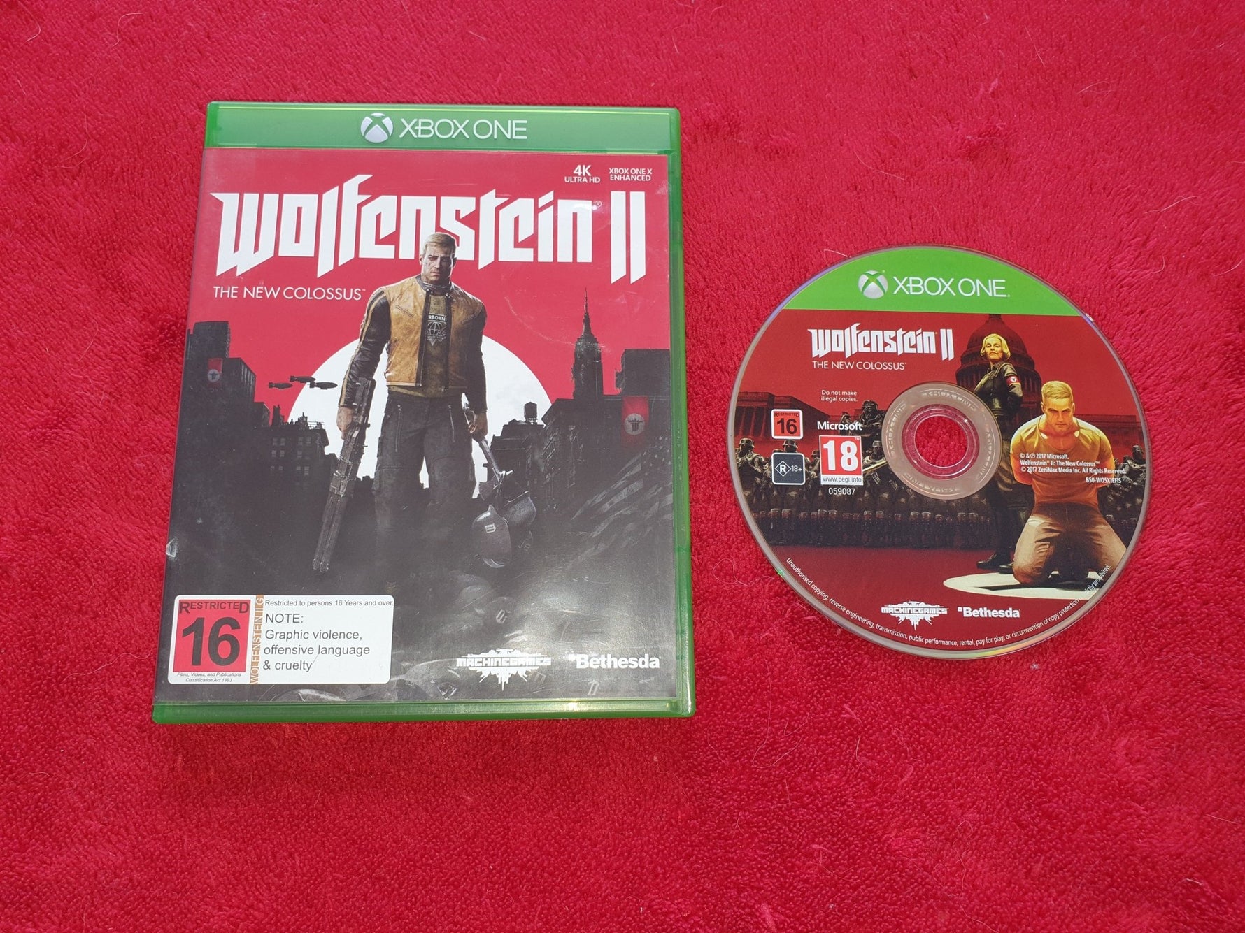 Wolfenstein II: The New Colossus - 9.1/10! Xbox One Game - Xbox One - Xbox One, Games - Level Up Gaming NZ
