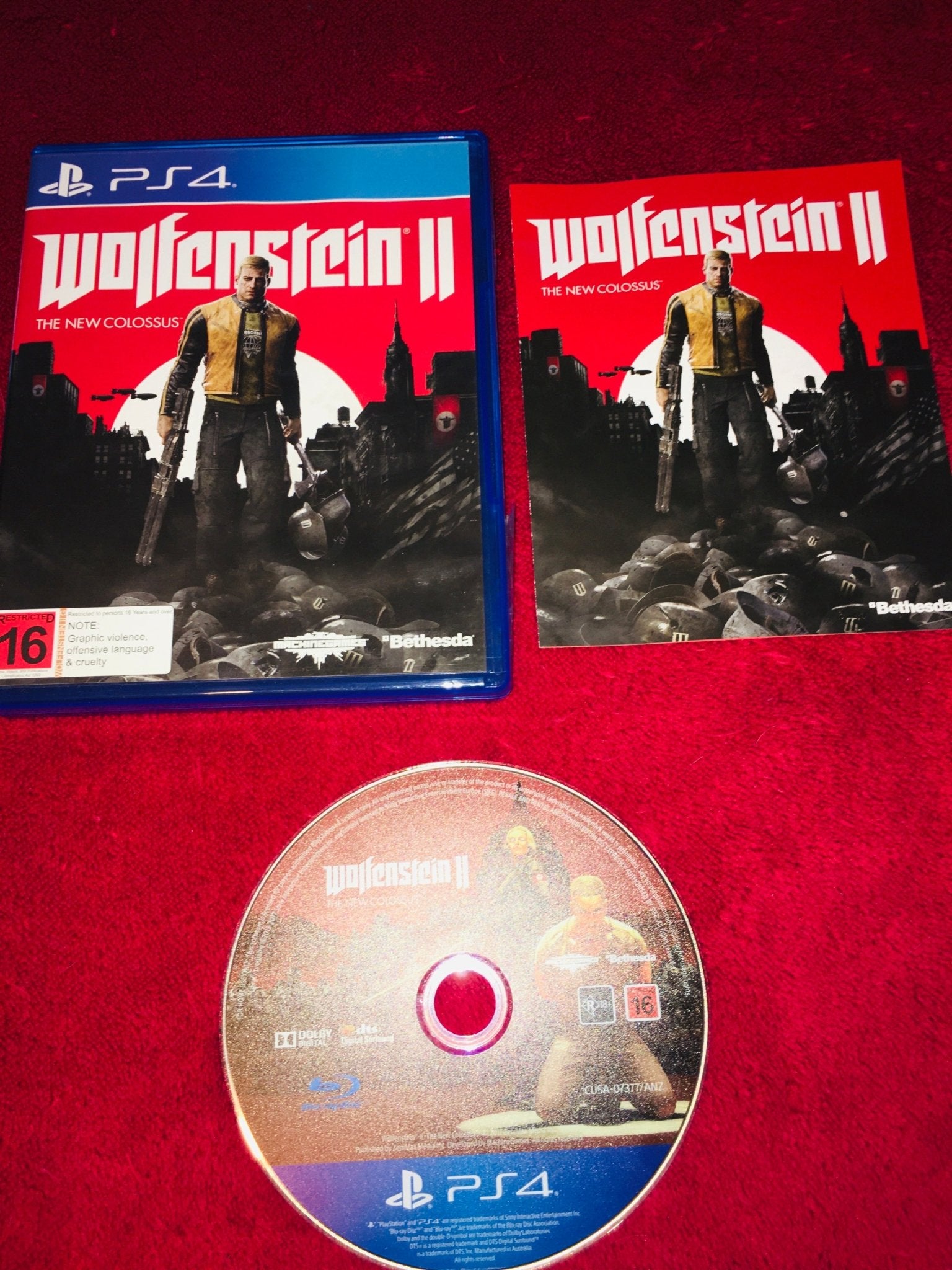 Wolfenstein II: The New Colossus - 9.1/10! PS4 Game - PS4 - PlayStation 4, Games - Level Up Gaming NZ