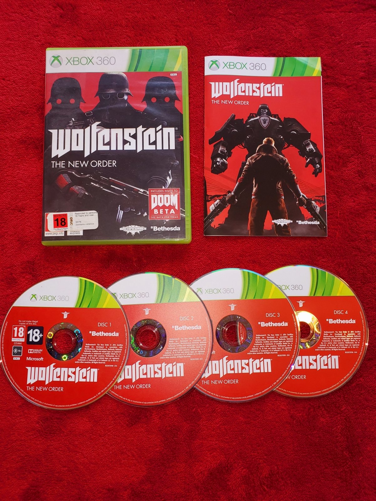 Wolfenstein: The New Order - XBOX360 Game - Xbox 360, Games, Action and adventure - Level Up Gaming NZ