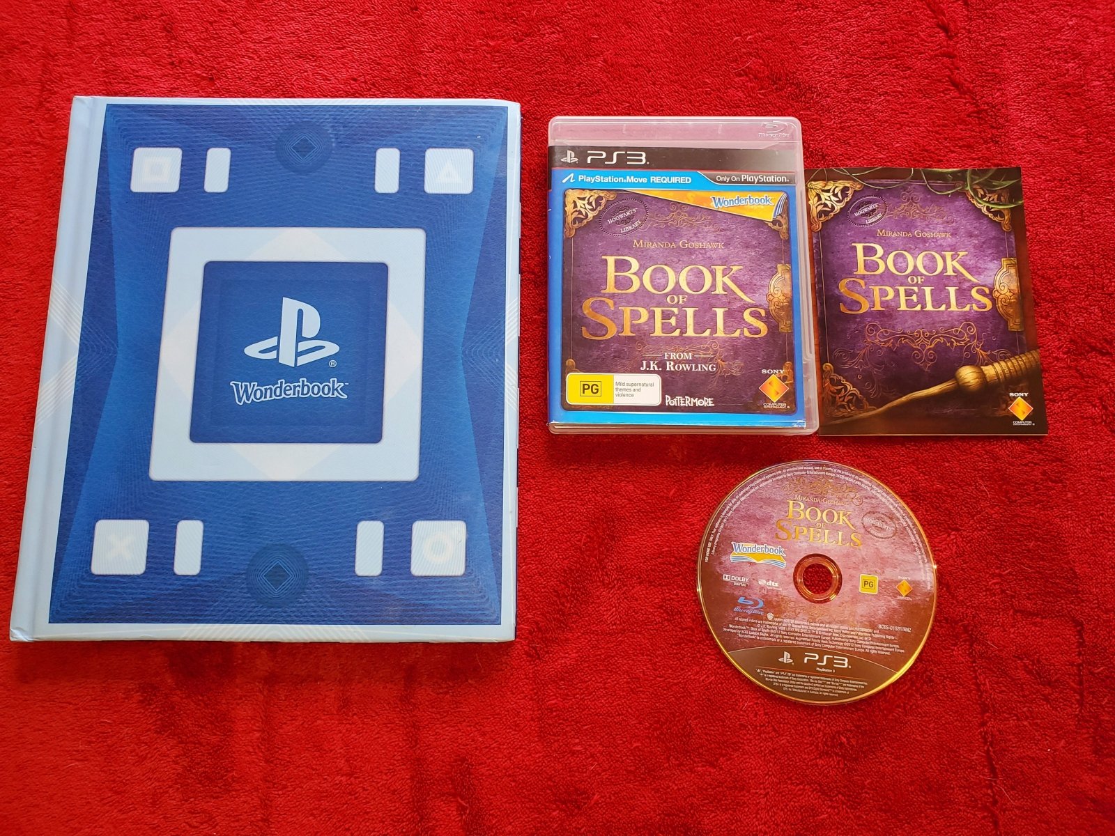 Harry Potter Wonderbook: Book of Spells - PS3 Move Game - PlayStation 3, Games, Other - Level Up Gaming NZ