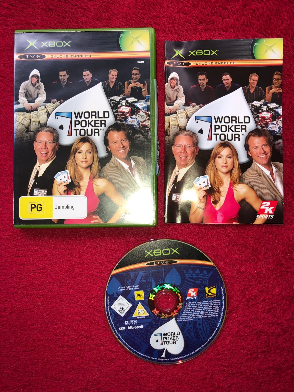 World Poker Tour - XBOX Game - Xbox, Games, Strategy and puzzle - Level Up Gaming NZ