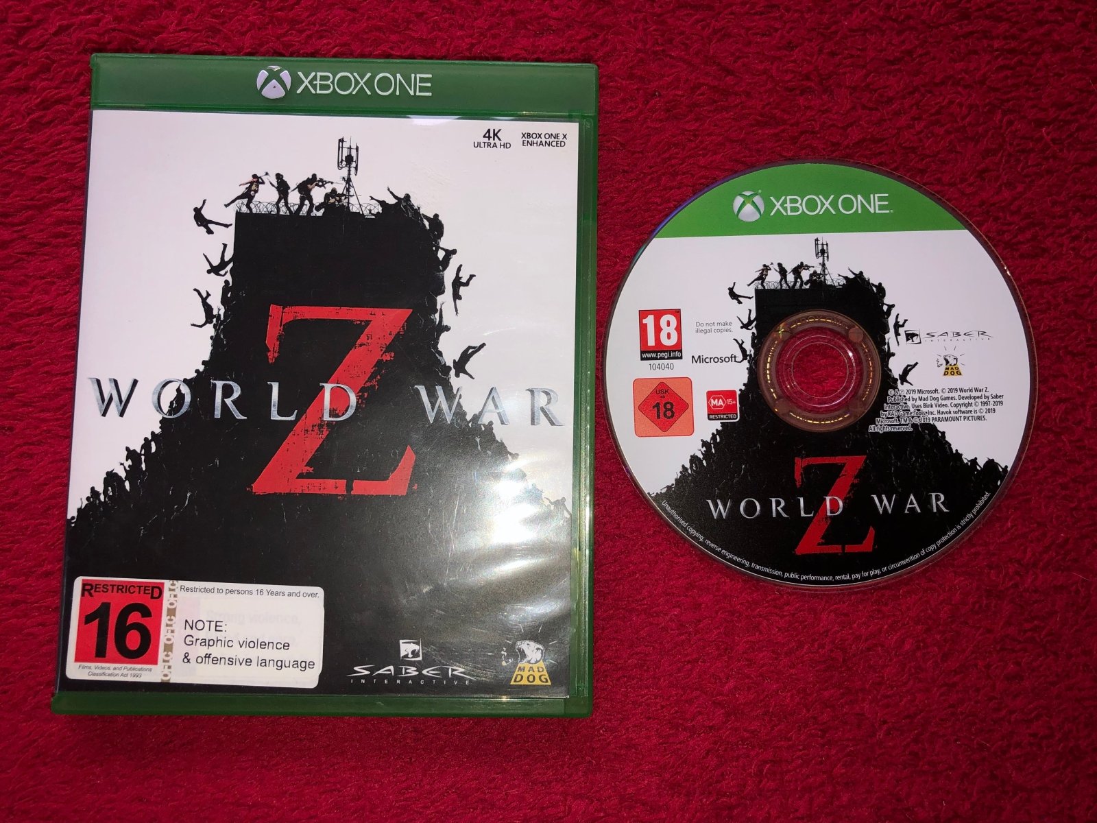World War Z - Xbox One Game - Xbox One, Games, Shooter - Level Up Gaming NZ
