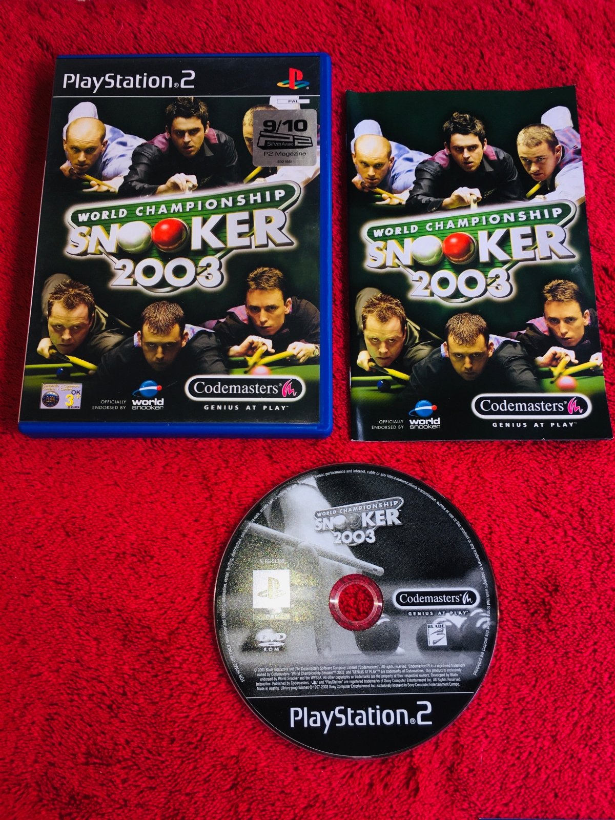 World Championship Snooker 2003 - PS2 Game - PlayStation 2, Games, Simulation - Level Up Gaming NZ