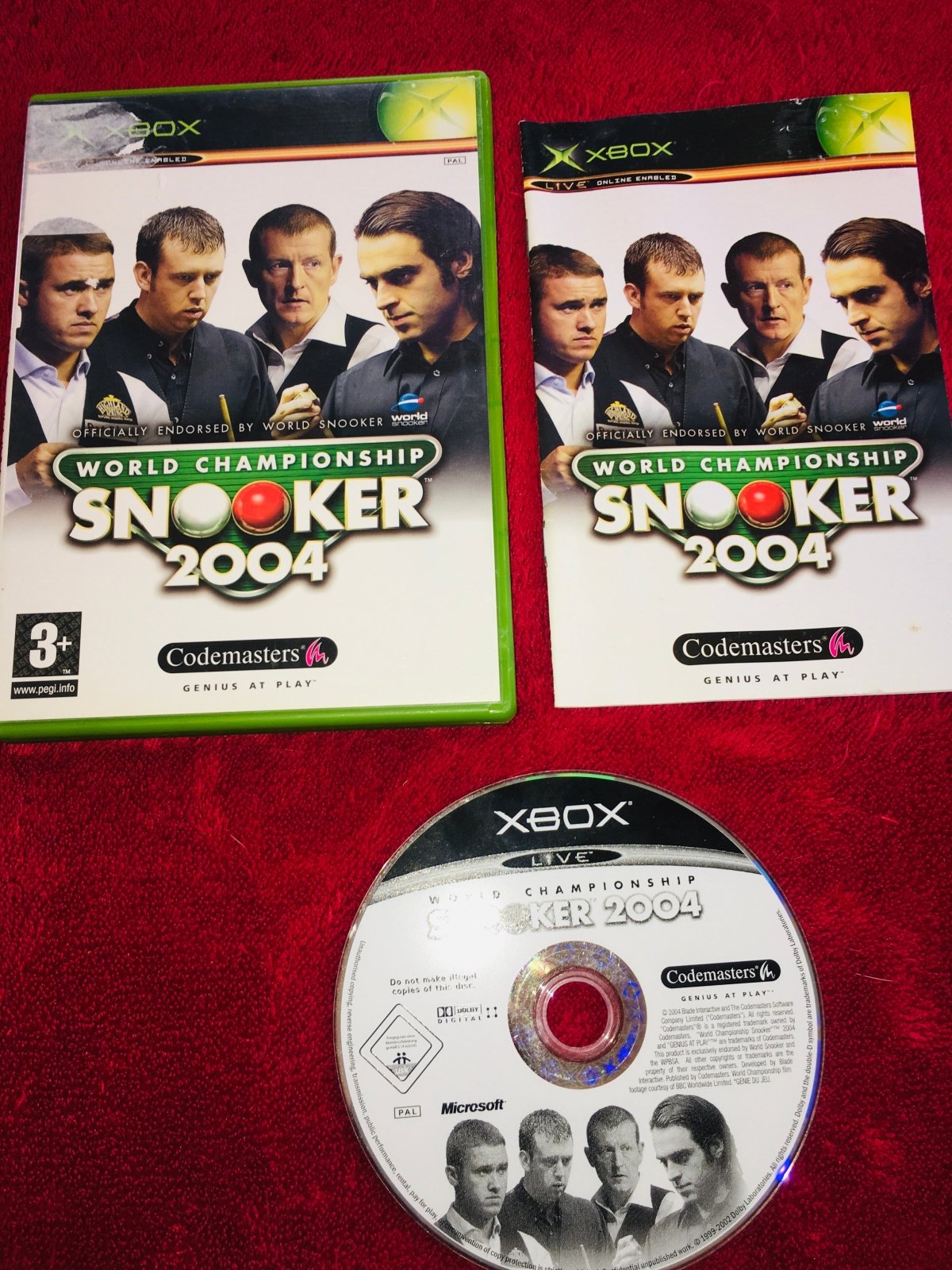 World Championship Snooker 2004 - Xbox Game - Xbox, Games, Sports - Level Up Gaming NZ