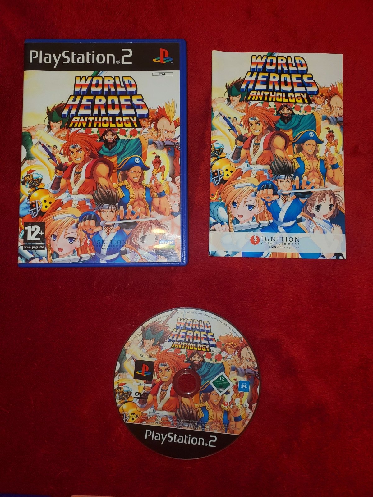 World Heroes Anthology - RARE PS2 Game - PlayStation 2, Games, Fighting - Level Up Gaming NZ