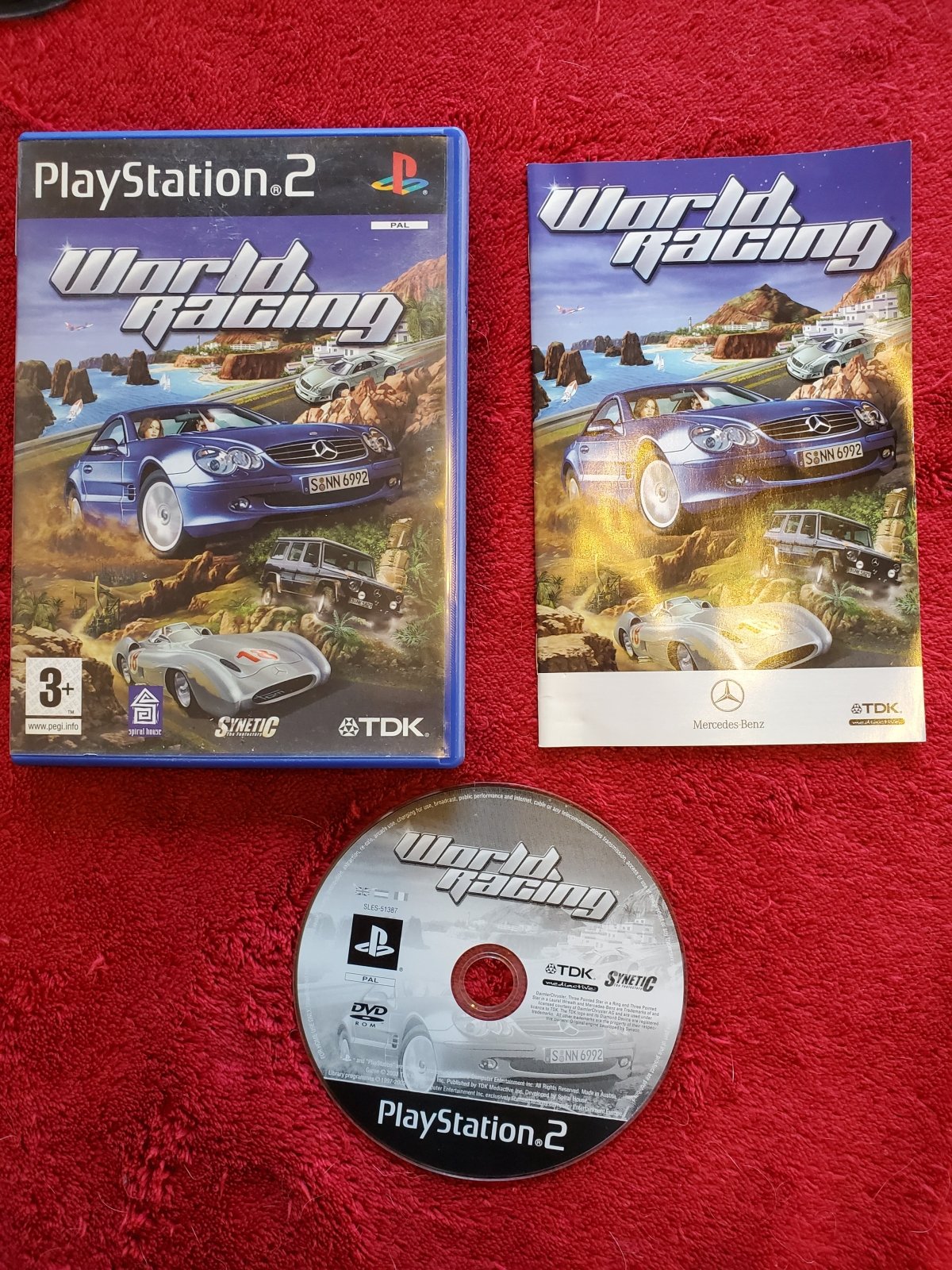 Mercedes Benz World Racing - PS2 Game - PlayStation 2, Games, Driving and racing - Level Up Gaming NZ