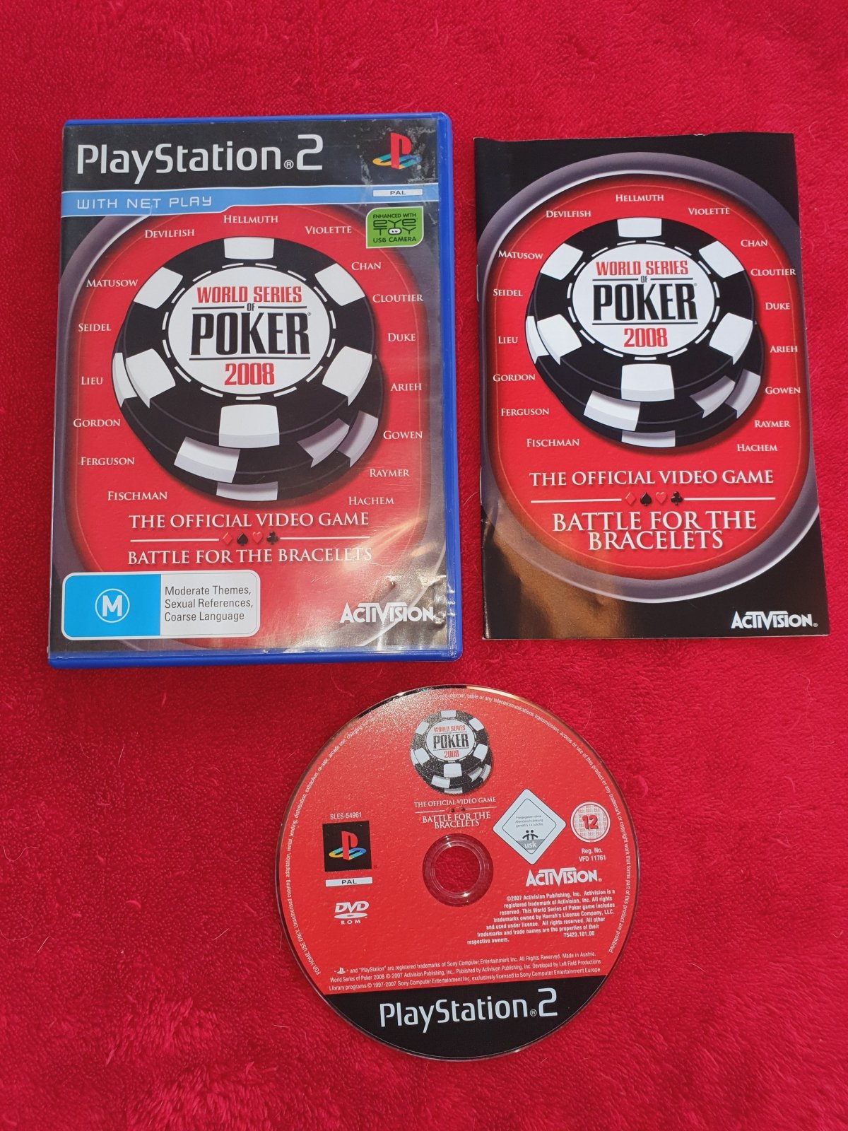 World Series of Poker 2008 - PS2 Game - PlayStation 2, Games, Sports - Level Up Gaming NZ