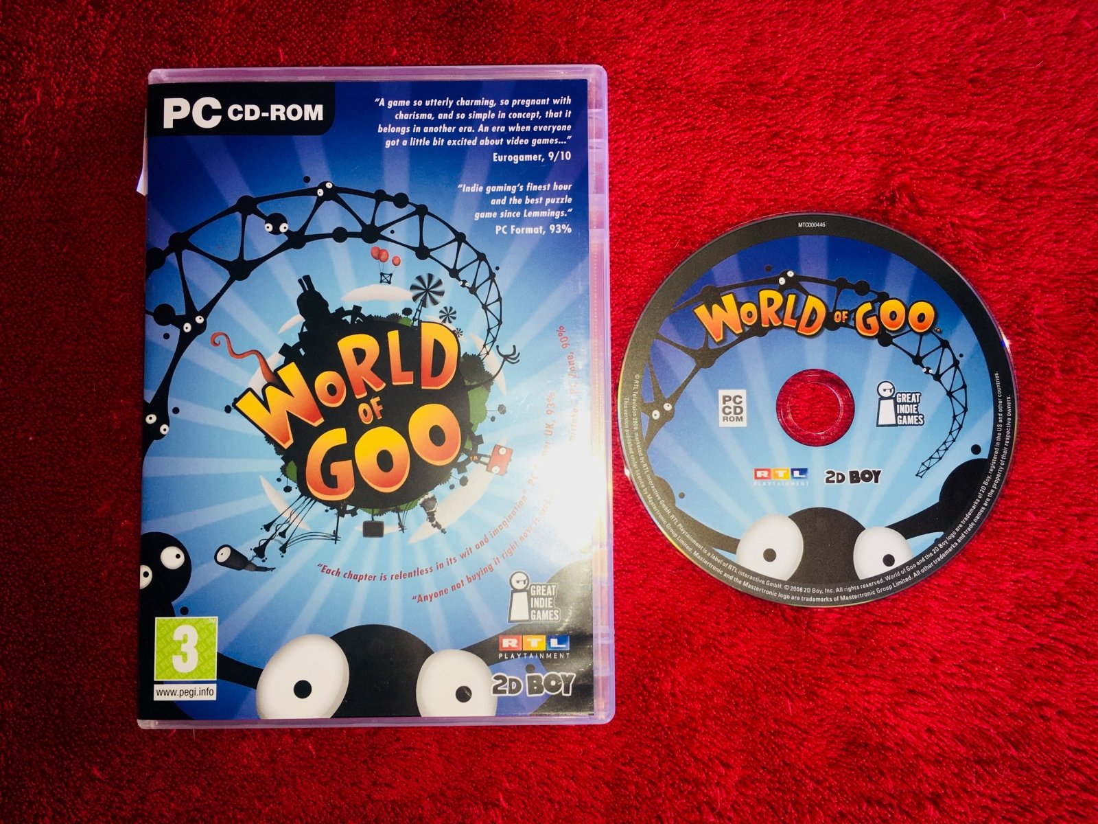 World of Goo - PC Game - PC games, Action and adventure - Level Up Gaming NZ