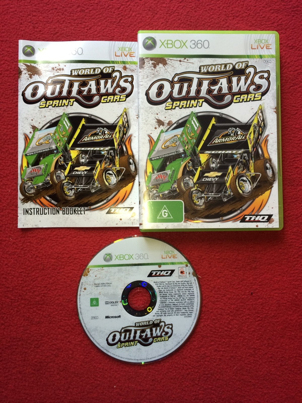 World of Outlaws: Sprint Cars - XBOX360 Game - Xbox 360, Games, Driving and racing - Level Up Gaming NZ