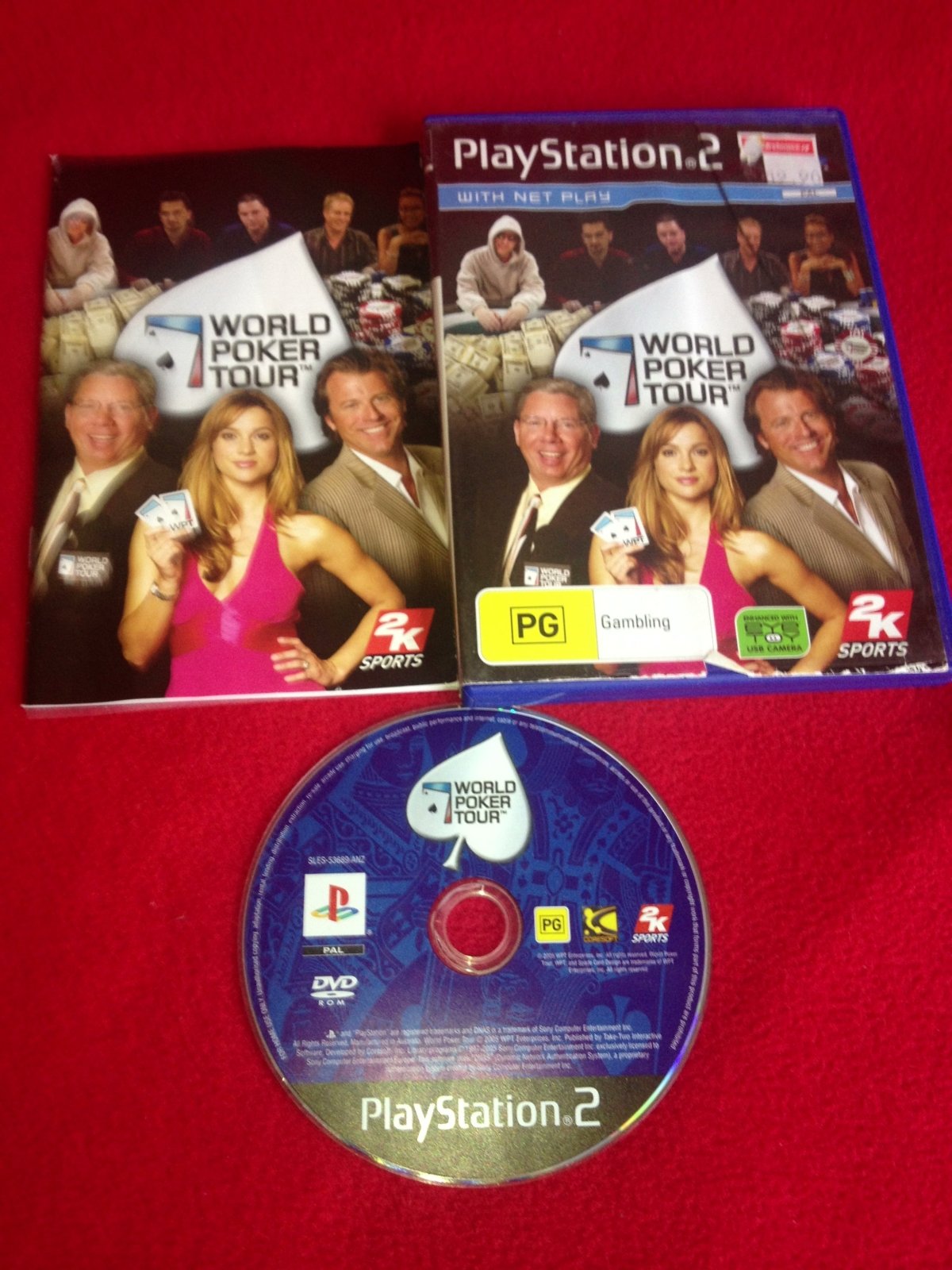 World Poker Tour - PS2 Game - PlayStation 2, Games, Simulation - Level Up Gaming NZ