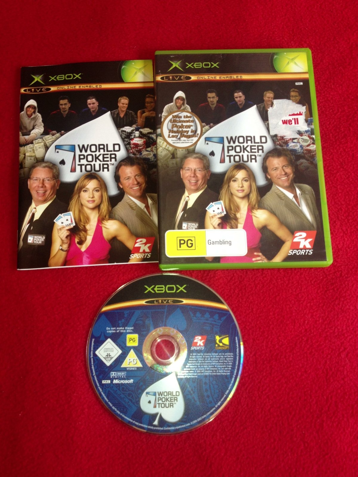 World Poker Tour - XBOX Game - Xbox, Games, Strategy and puzzle - Level Up Gaming NZ