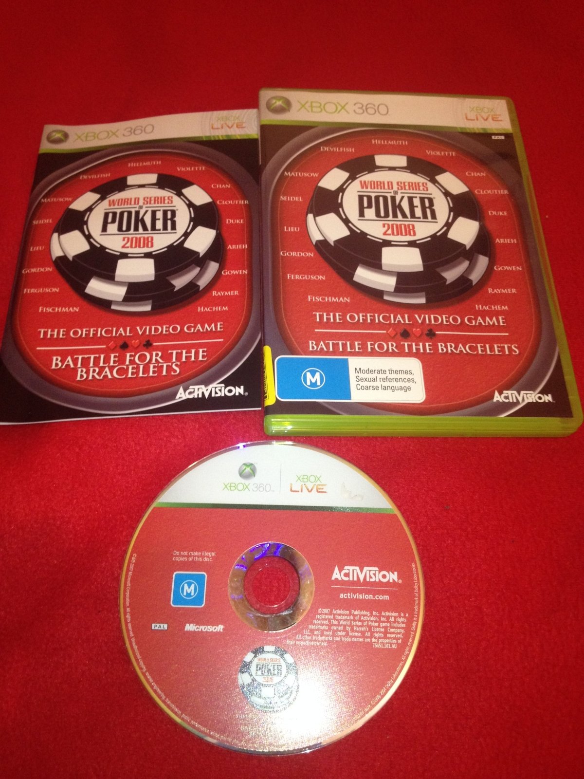 World Series of Poker 2008 - XBOX 360 Game - Xbox 360, Games, Simulation - Level Up Gaming NZ