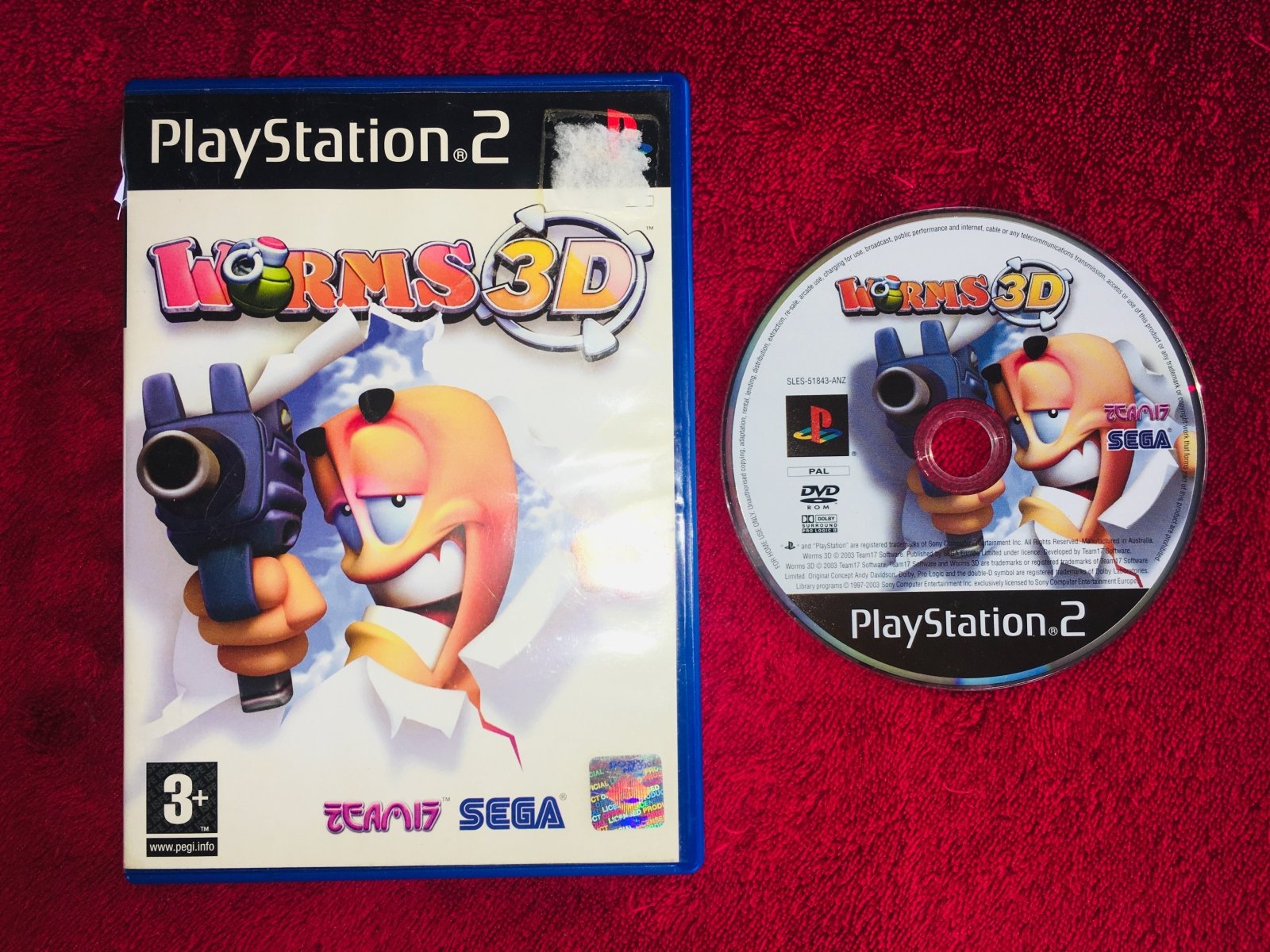 Worms 3D - PS2 Game - PlayStation 2, Games, Strategy and puzzle - Level Up Gaming NZ