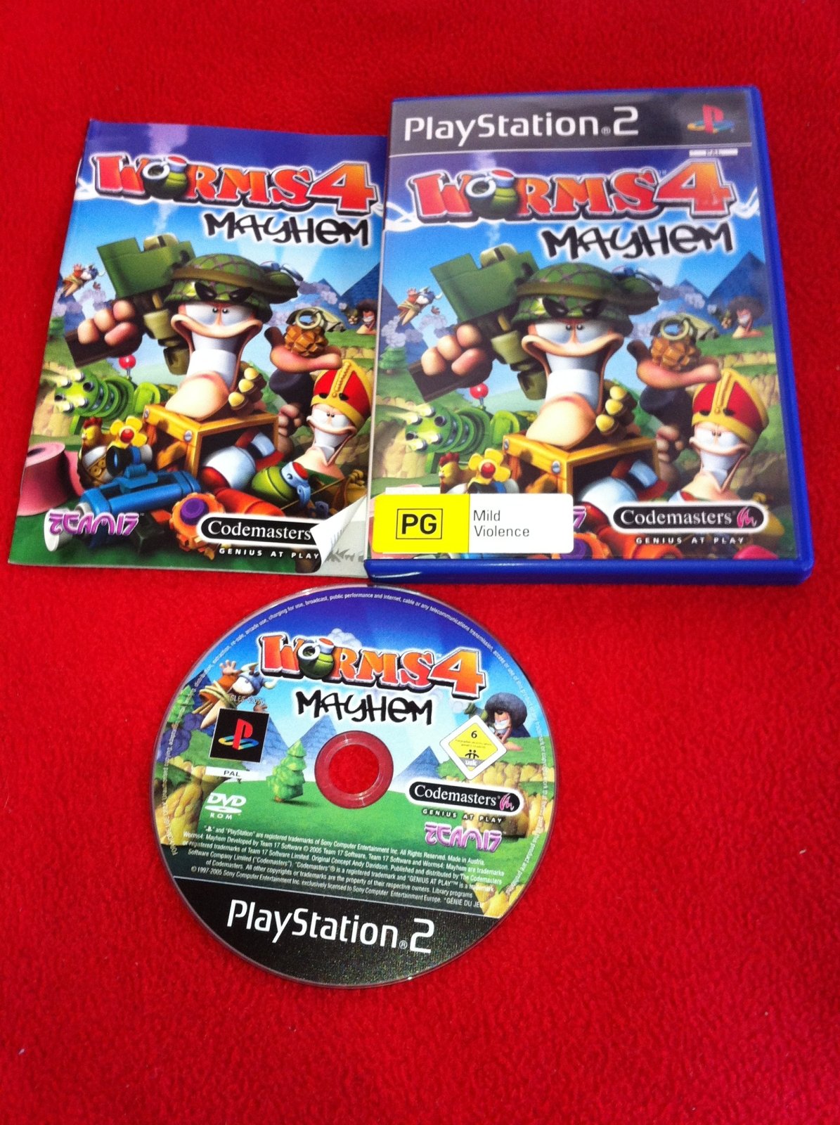 Worms 4: Mayhem - PS2 Game - PlayStation 2, Games, Strategy and puzzle - Level Up Gaming NZ