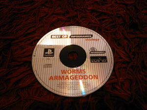 Worms Armageddon - PS1 Game