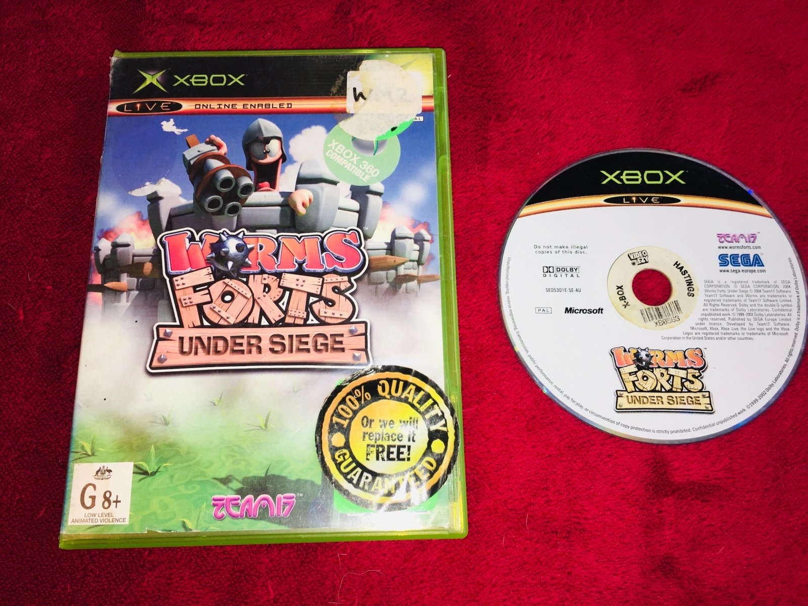 Worms Forts Under Siege - XBOX Game - Xbox, Games, Strategy and puzzle - Level Up Gaming NZ