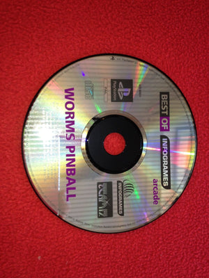 Worms Pinball - PS1 Game