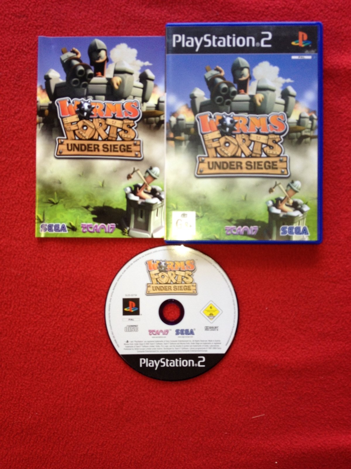 Worms Forts Under Siege - PS2 Game - PlayStation 2, Games, Strategy and puzzle - Level Up Gaming NZ