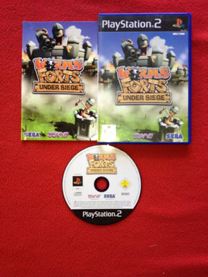 Worms Forts Under Siege - PS2 Game