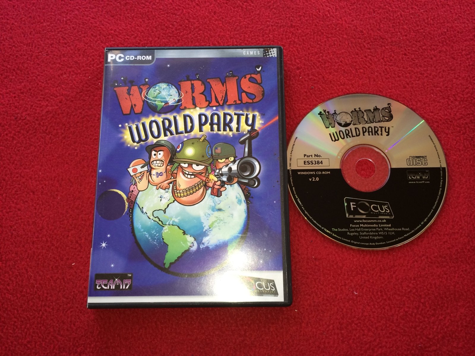 Worms World Party - PC Game - PC games, Strategy and puzzle - Level Up Gaming NZ