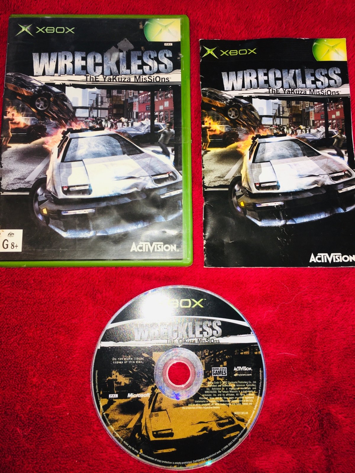 Wreckless: The Yakuza Missions - XBOX Game - Xbox, Games, Driving and racing - Level Up Gaming NZ