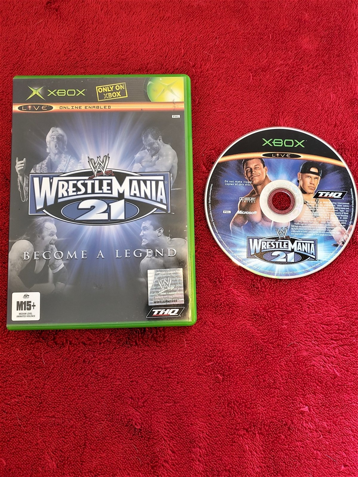 WWE Wrestle Mania 21 - XBOX Game - Xbox, Games, Fighting - Level Up Gaming NZ