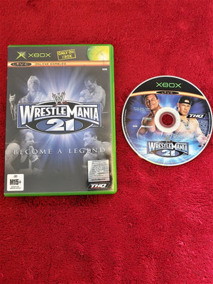 WWE Wrestle Mania 21 - XBOX Game