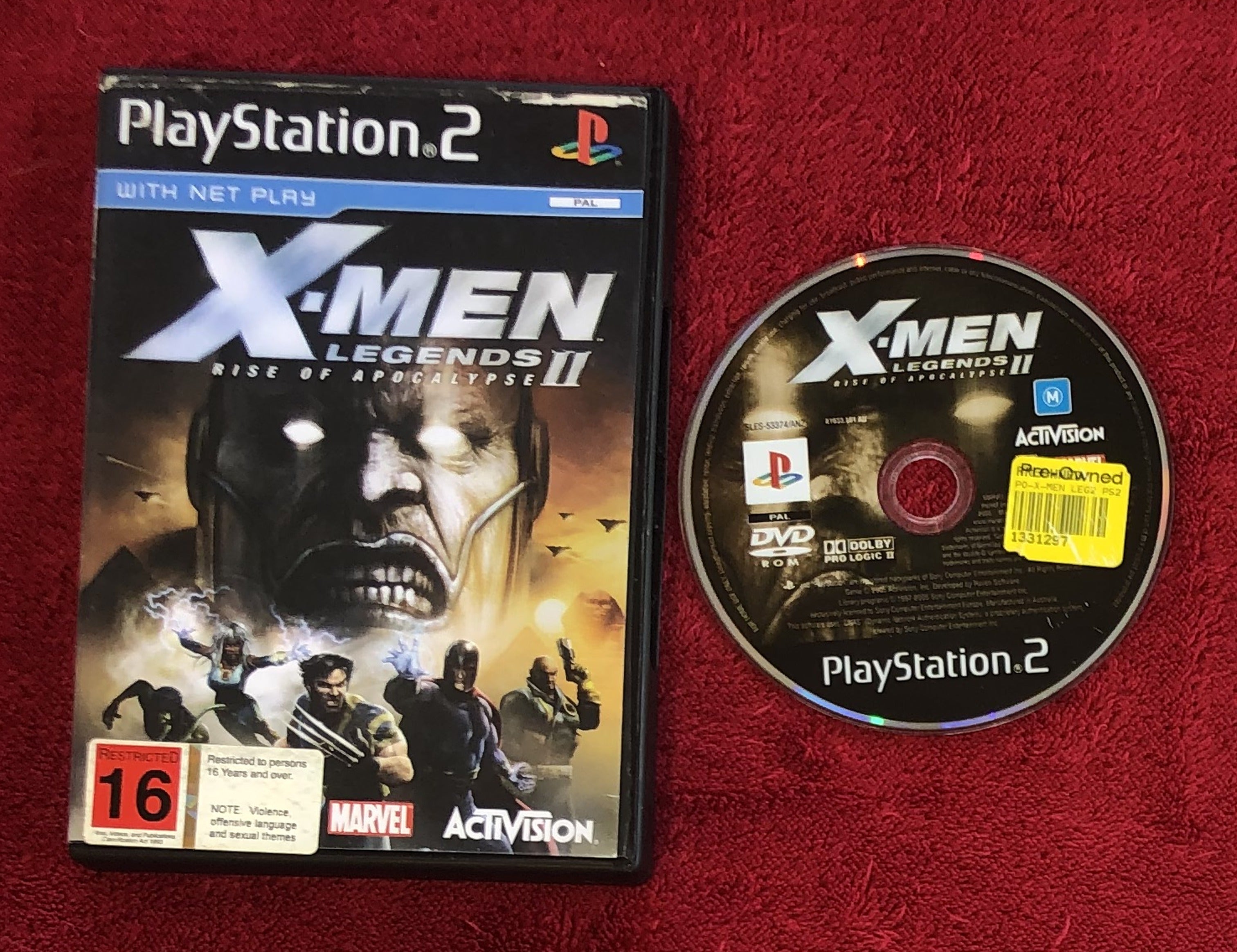 X-Men Legends 2 - Rise of Apocalypse - PS2 Game - PlayStation 2, Games, Role playing - Level Up Gaming NZ