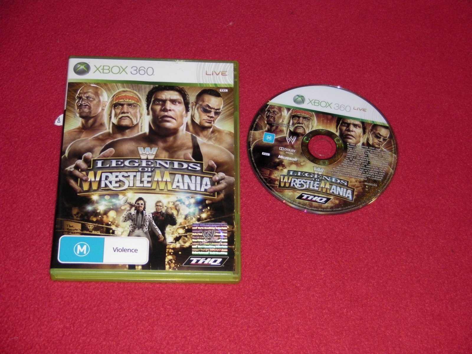 WWE Legends of WrestleMania - XBOX360 Game - Xbox 360, Games, Fighting - Level Up Gaming NZ
