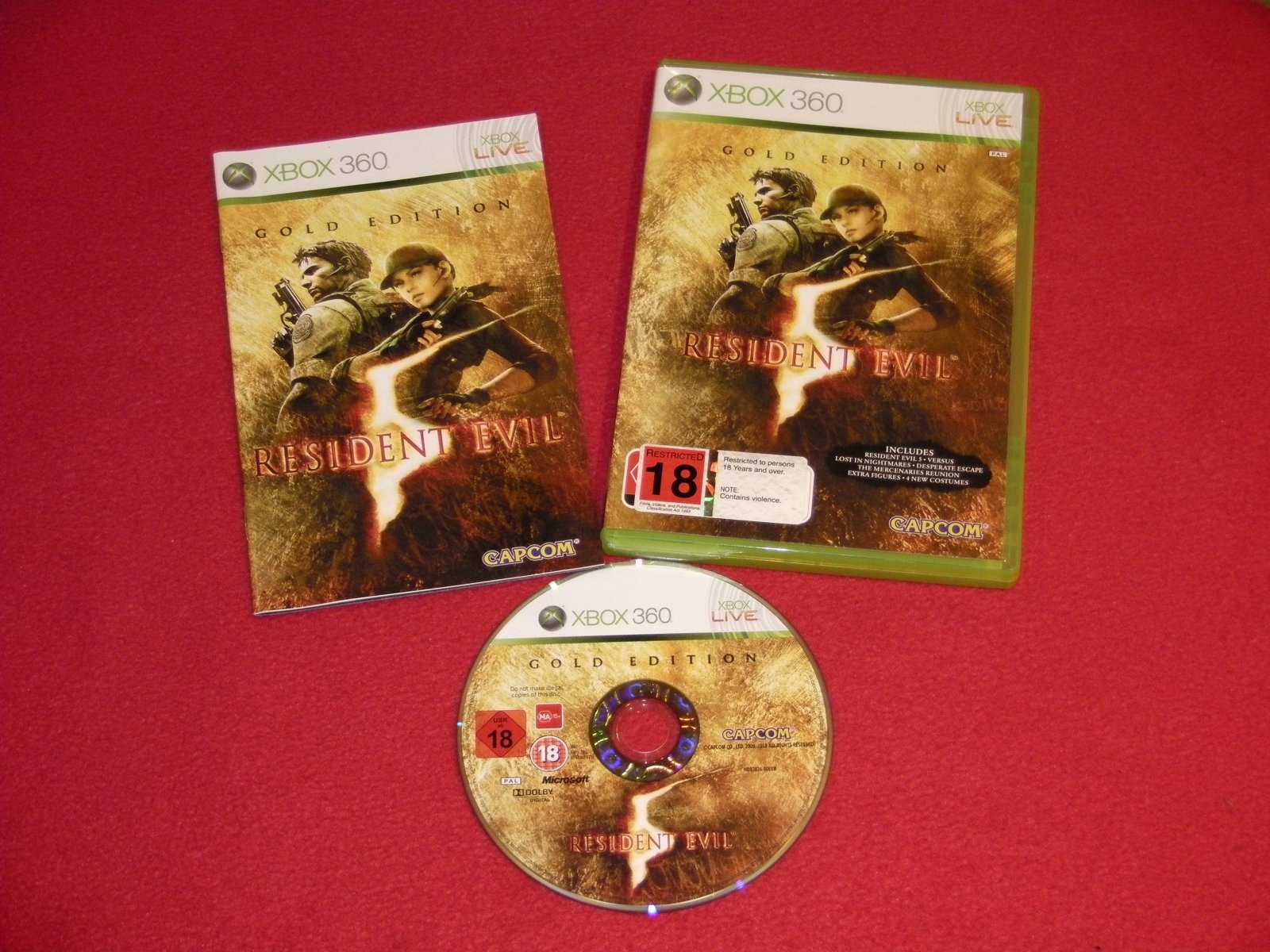 Resident Evil 5: Gold Edition - XBOX360 Game - Xbox 360, Games, Shooter - Level Up Gaming NZ