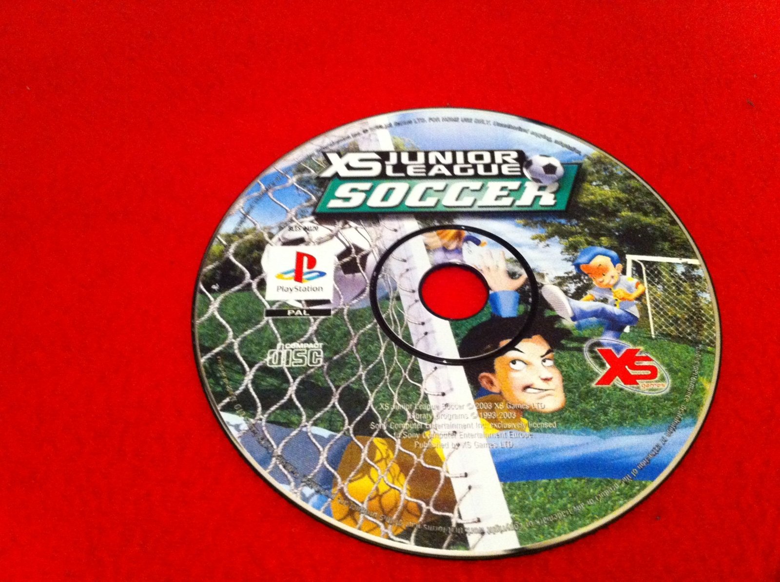 XS Junior League Soccer - PS1 Game - PlayStation, Games, Sports - Level Up Gaming NZ
