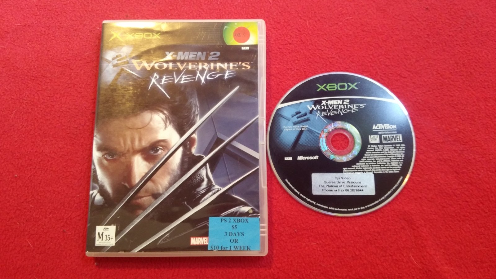 Xmen 2: Wolverine's Revenge - XBOX Game - Xbox, Games, Action and adventure - Level Up Gaming NZ