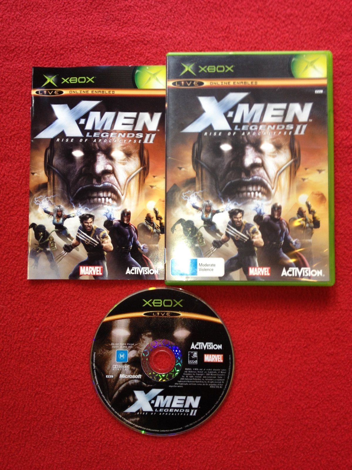 X - Men Legends 2 - Rise of Apocalypse - RARE XBOX Game - Xbox, Games, Role playing - Level Up Gaming NZ