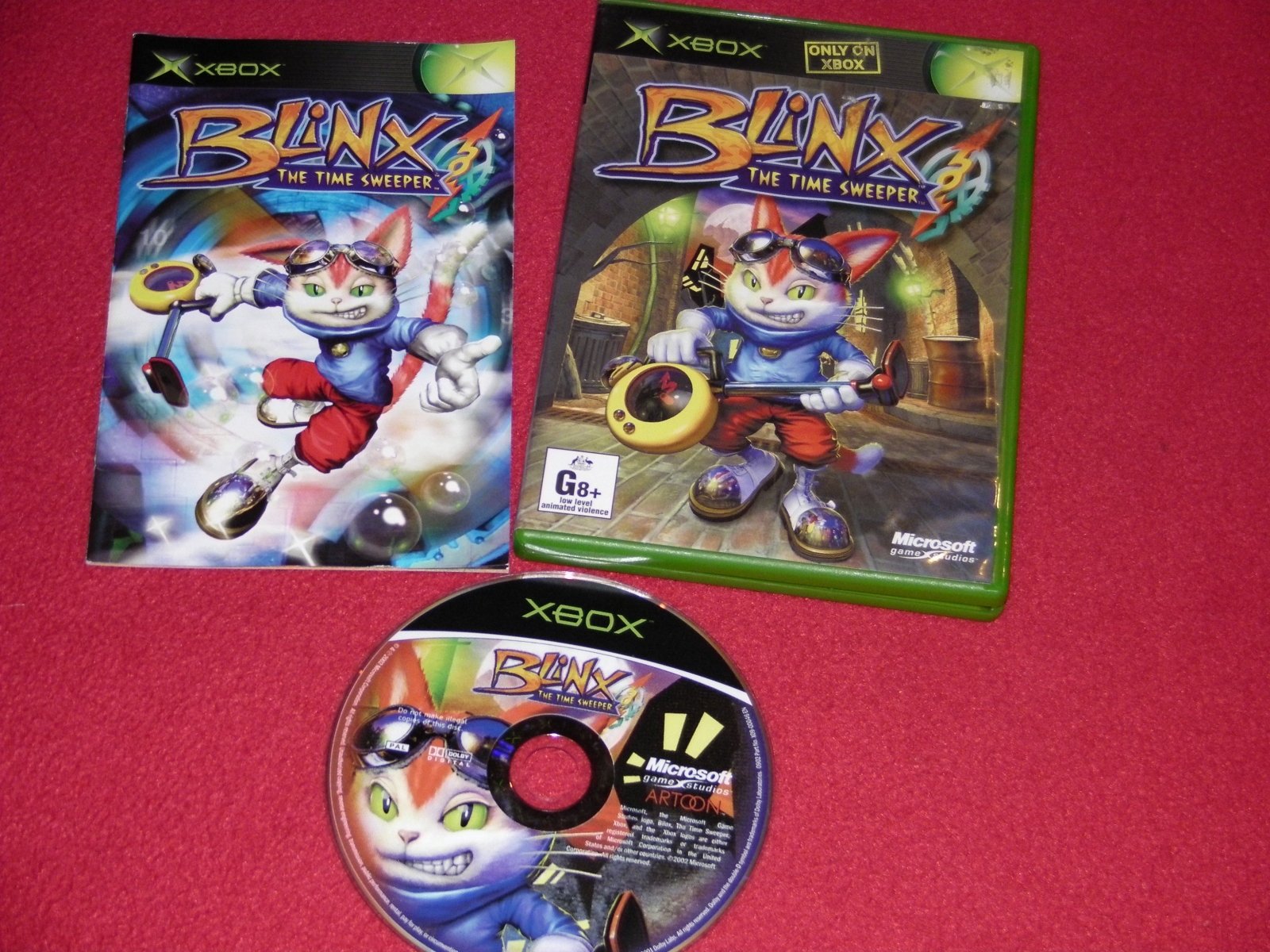 Blinx: The Time Sweeper - AS NEW XBOX Game - Xbox, Games, Action and adventure - Level Up Gaming NZ